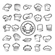 set of chef hats
