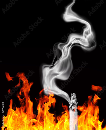 Photo: cigarette smoke cigarette smoke