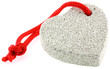 pierre ponce pour exfoliation gommage forme coeur