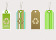 Four organic labels. modern designs Four organic labels. modern designs