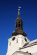 Tallinn old city part in winter. Estonia