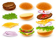 hamburger with cheese hamburger with cheese