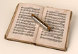 Photo: Music book open Music book open