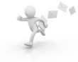 Running postman losing mails...
