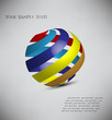 3d Model of a vector sphere