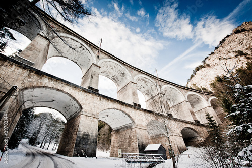 Photo: Viaduct in Austria Viaduct in Austria