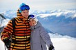Couple, les Alpes