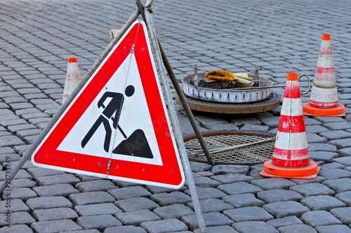 Foto: Reinigung Strassengully Reinigung Strassengully