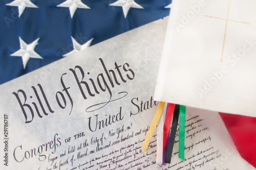 Photo: Bill of Rights by bible Bill of Rights by bible