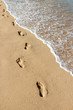 Photo: Footprints On The Sand Footprints On The Sand