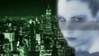 Hologram of a woman