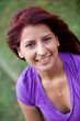 Woman portrait outdoors