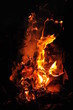 Flamme dans la nuit