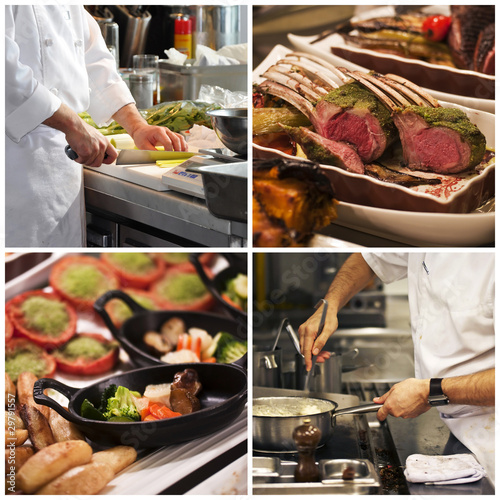 Photo: Montage cuisine, plats salés Montage cuisine, plats salés