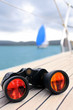 Photo: Binocular on the deck of yacht Binocular on the deck of yacht