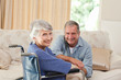 Foto: Mature couple looking at the camera Mature couple looking at the camera