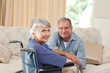 Foto: Mature couple looking at the camera Mature couple looking at the camera
