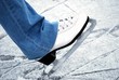 Photo: skate on ice skate on ice