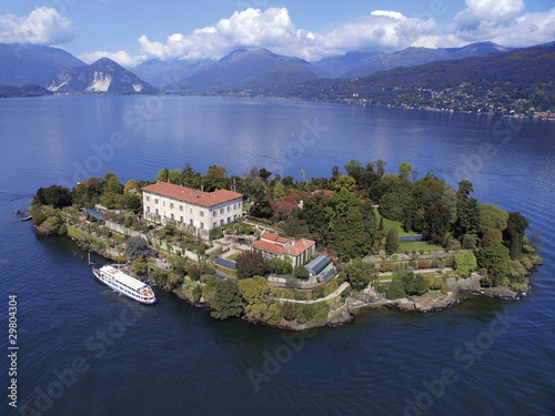 Photo: isola Madre -aerea isola Madre -aerea