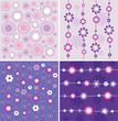 background vector flowers