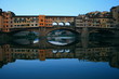 Ponte Vecchio, Renaioli, Sandmännchen, Firence, Arno