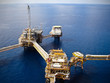 Rigs offshore Oil refinery