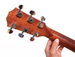 Guitar headstock