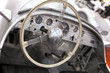 Foto: Amaturenbrett eines historischer Rennwagen Amaturenbrett eines historischer Rennwagen