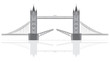 Bridge vector illustration Bridge vector illustration