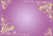 abstract floral blank