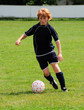 Junger Dribbler