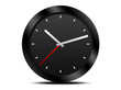 Modern Black wall clock Modern Black wall clock