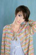 retro woman portrait 60s fashion vintage