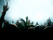 Menschenmenge bei Konzert oder Party