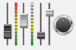 Sound control buttons.