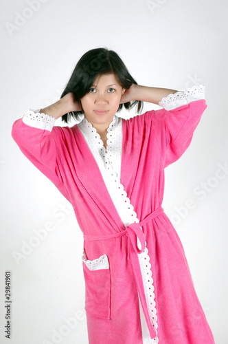 Photo: young Asian women from wearing a bathing suit young Asian women from wearing a bathing suit