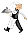 Funny waiter