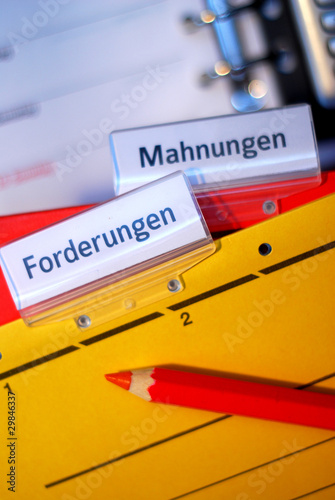 Photo: Mahnung Forderung Inkasso Mahnung Forderung Inkasso