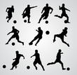 soccer player vector