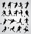 soccer player vector