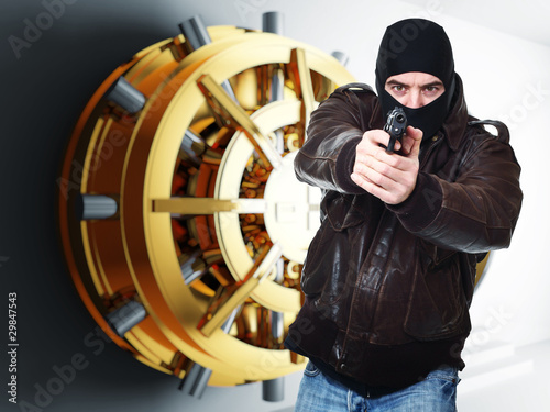 Photo: thief at work thief at work