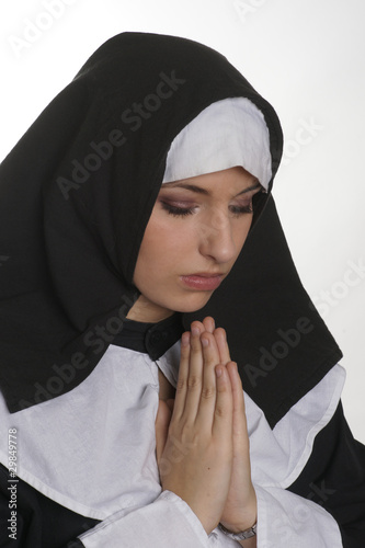 Photo: Betende Nonne Betende Nonne