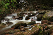 Scottish stream running over rocks