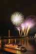 Feuerwerk an der Rheinkirmis