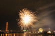 Feuerwerk an der Rheinkirmis