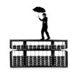 Balancing on abacus