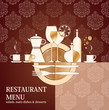 Vector. Restaurant menu design
