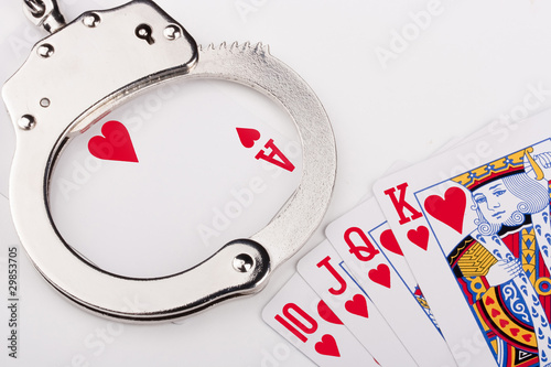 Photo: Handcuffs with things gaming Handcuffs with things gaming