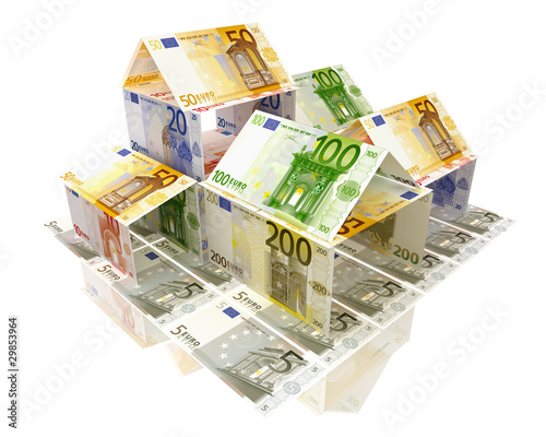 Illustration: euro casa - euro house 2 euro casa - euro house 2