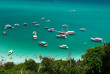 Photo: Boats over a crystalline sea in Arraial do Cabo, Brazil Boats over a crystalline sea in Arraial do Cabo, Brazil